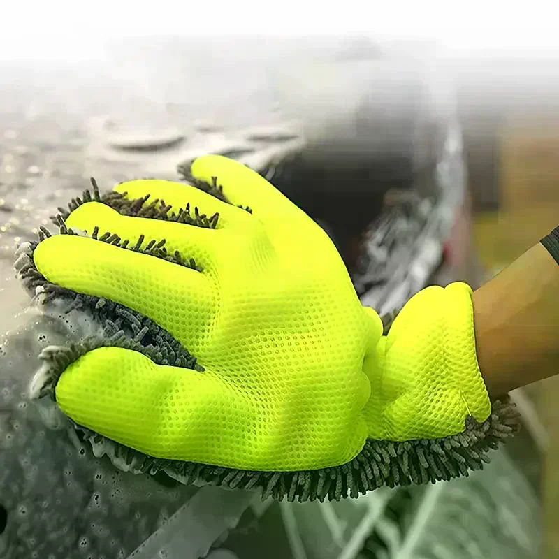 1/2Pcs Car Wash Gloves Microfiber Wipe Car Sponge Free Car Wash Cleaning Coral Velvet Double-Sided Cleaning Tool
1/2Pcs Car Wash Gloves Microfiber Wipe Car Sponge Free Car Wash Cleaning Coral Velvet Double-Sided Cleaning Tool