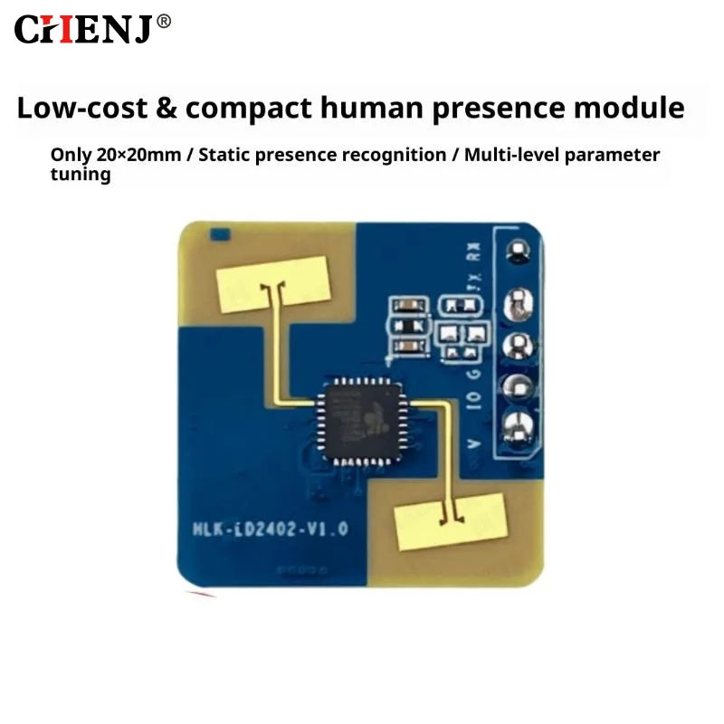 1/2Pcs GPIO And UART Interfaces 24G HLK-LD2402 Static Human Body Presence Detection AIoT Millimeter Wave Sensor Radar Module
1/2Pcs GPIO And UART Interfaces 24G HLK-LD2402 Static Human Body Presence Detection AIoT Millimeter Wave Sensor Radar Module