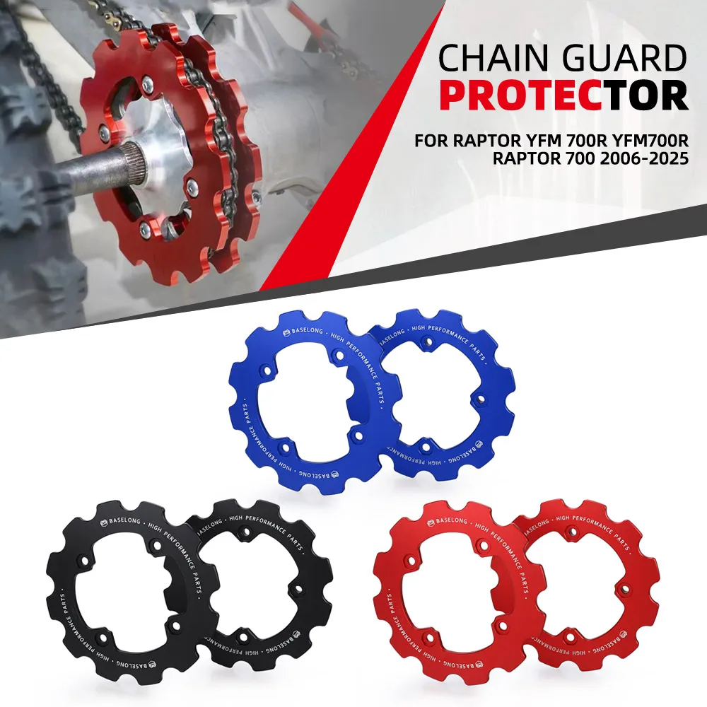 Raptor700 ATV Dual Rear Wheel Sprocket Guard Chain Protector Cover For Yamaha Raptor YFM 700R YFM700R Raptor 700 2006-2024 2025
Raptor700 ATV Dual Rear Wheel Sprocket Guard Chain Protector Cover For Yamaha Raptor YFM 700R YFM700R Raptor 700 2006-2024 2025