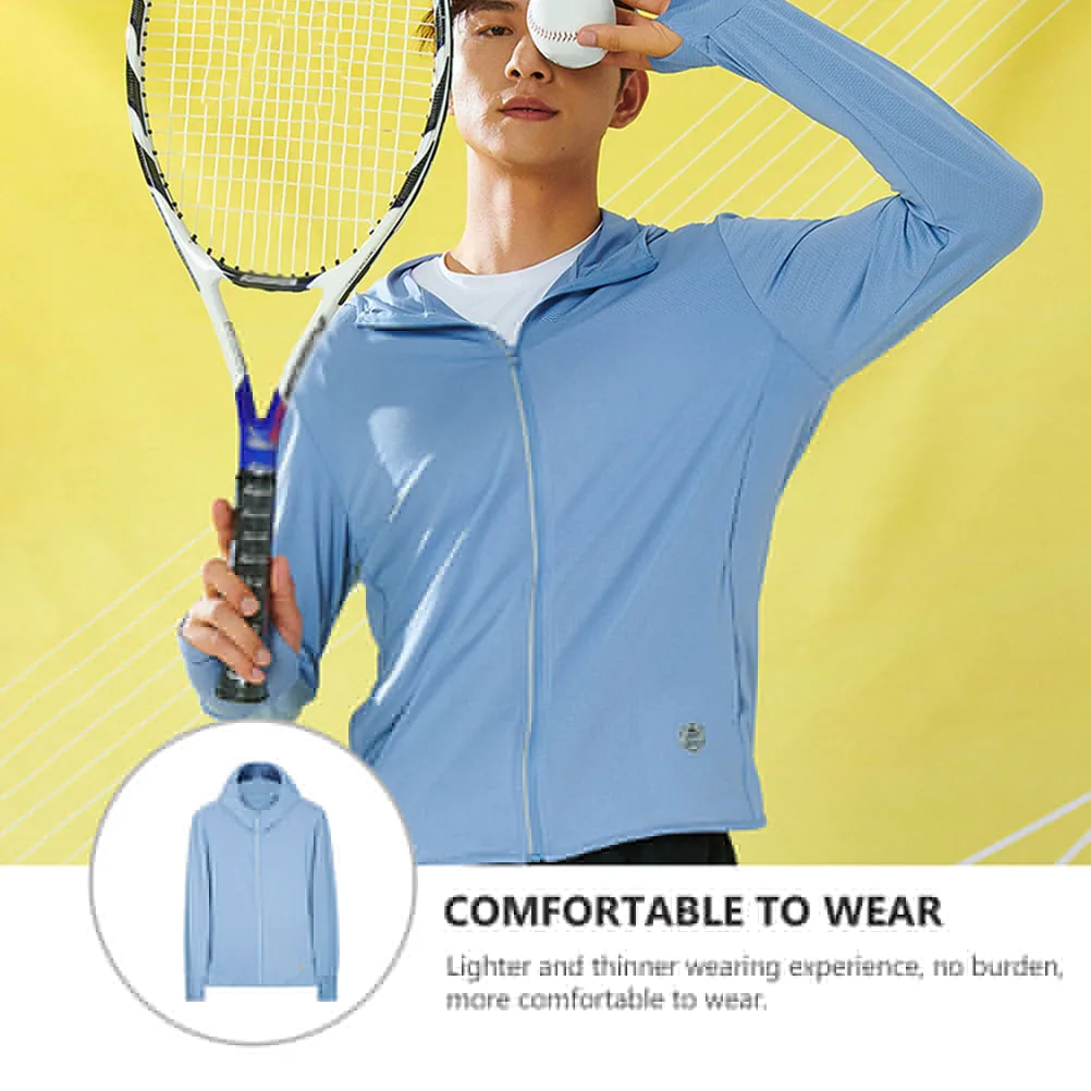 Sun Protection Clothing Sun-protective Anti-UV Coat Sun-proof Block Clothes Outdoor Sports Sunscreen Men's Windbreakers
Sun Protection Clothing Sun-protective Anti-UV Coat Sun-proof Block Clothes Outdoor Sports Sunscreen Men's Windbreakers
