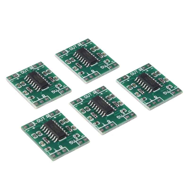 REPLA-5 Pcs Digital Power Amplifier Board,2X3W Type D PAM8403 Audio Module DC 5V Digital Audio Amplifier Board Module
REPLA-5 Pcs Digital Power Amplifier Board,2X3W Type D PAM8403 Audio Module DC 5V Digital Audio Amplifier Board Module