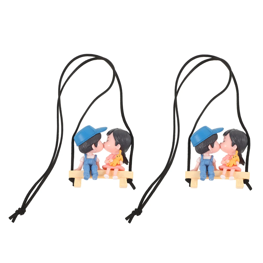 2pcs Car Interior Hanging Decor Cute Resin Pendant for Rear View Mirror Durable Material Versatile Style Car Decor Accessories
2pcs Car Interior Hanging Decor Cute Resin Pendant for Rear View Mirror Durable Material Versatile Style Car Decor Accessories