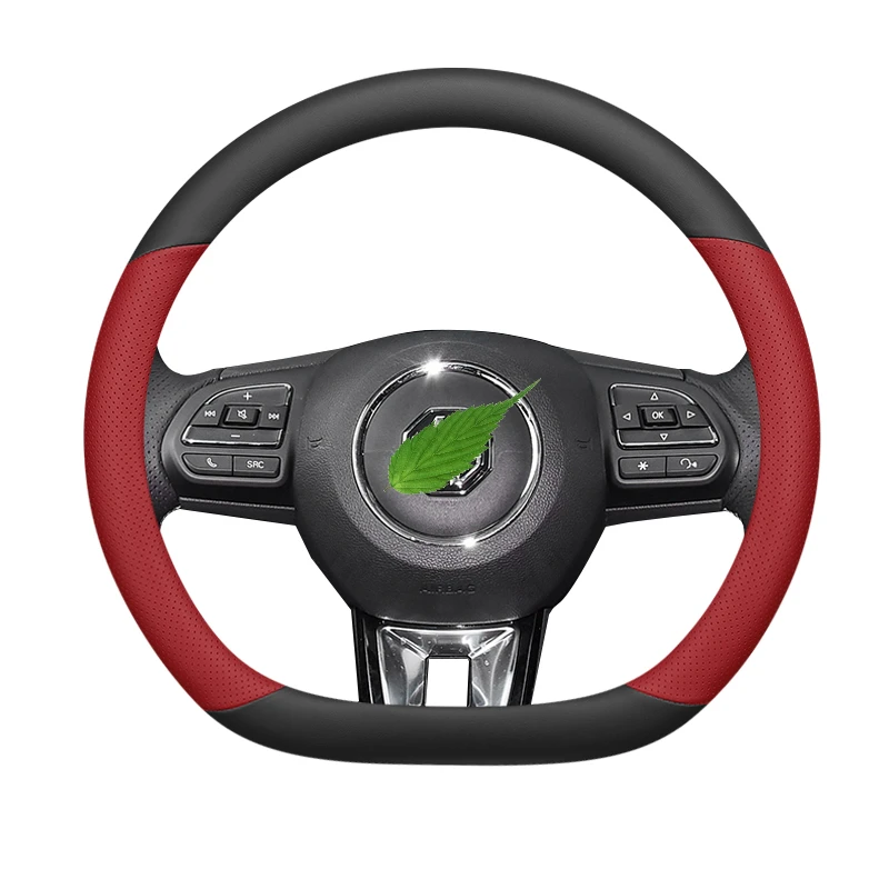 For MG GM5 2025 Leather Car Steering Wheel Cover Ultra-Thin Anti-Slip Sweat Absorbing Four Season Universal Car Accessories
For MG GM5 2025 Leather Car Steering Wheel Cover Ultra-Thin Anti-Slip Sweat Absorbing Four Season Universal Car Accessories