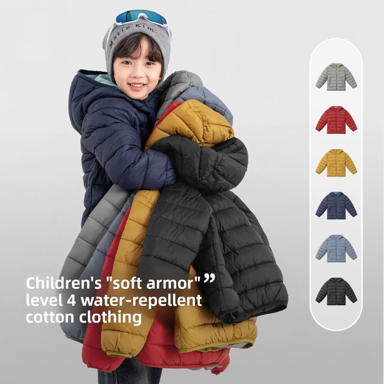 Children's Cotton Clothes 2025 Autumn and Winter Hooded Anti-splash Tops Boys and Girls Casual Jackets
Children's Cotton Clothes 2025 Autumn and Winter Hooded Anti-splash Tops Boys and Girls Casual Jackets