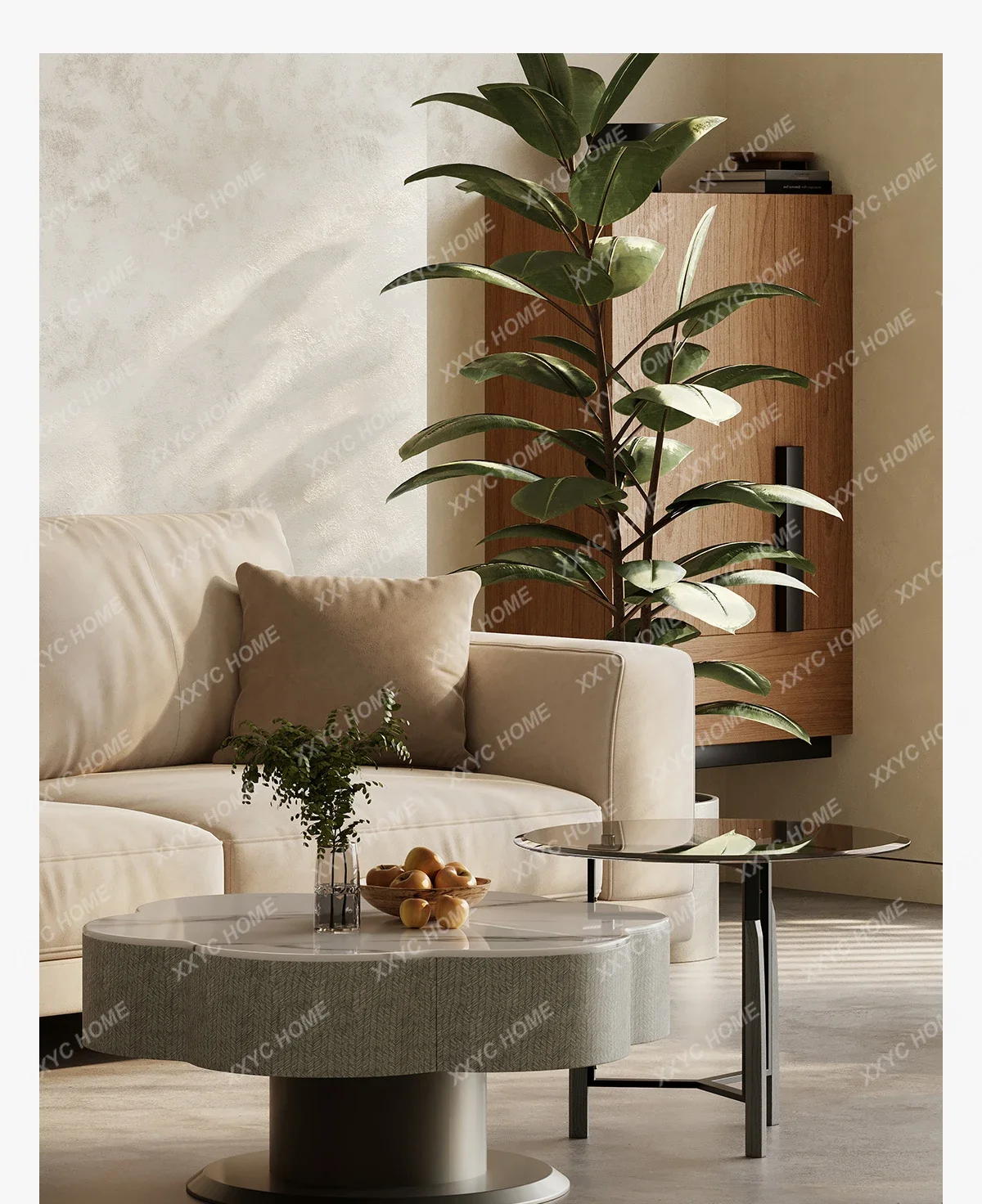A Italian minimalist glass coffee table living room home light luxury high-end special-shaped coffee table
A Italian minimalist glass coffee table living room home light luxury high-end special-shaped coffee table