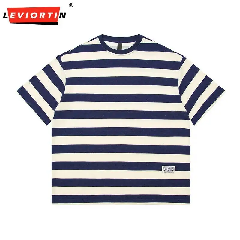 Summer Color Match Striped Short Sleeve Tshirts for Men Streetwear Round Neck Retro Patchwork Oversized Tees Casual Tank Tops
Summer Color Match Striped Short Sleeve Tshirts for Men Streetwear Round Neck Retro Patchwork Oversized Tees Casual Tank Tops