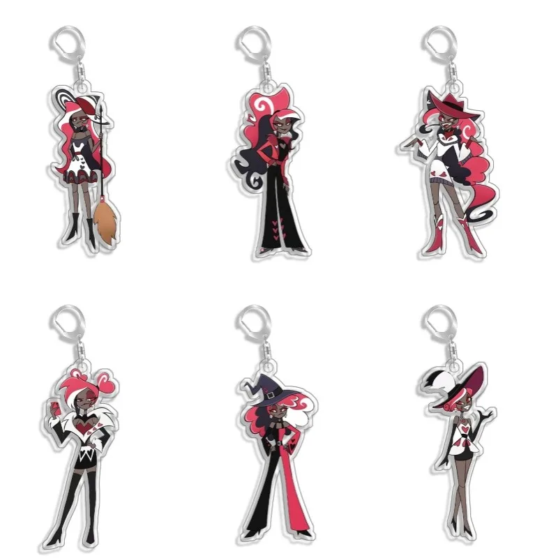 Keychain For Hazbin Hotel Angel Dust Cute Chibi Acrylic Anime Cartoon Keychain DIY Collection Toys Gift for friend Holiday Gift
Keychain For Hazbin Hotel Angel Dust Cute Chibi Acrylic Anime Cartoon Keychain DIY Collection Toys Gift for friend Holiday Gift