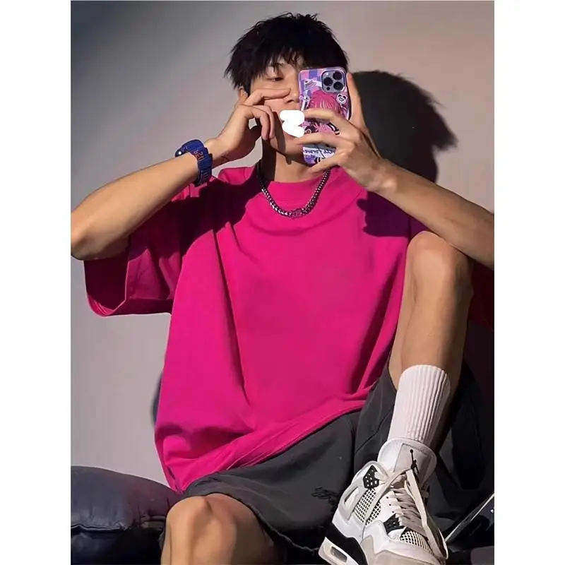 Heavyweight ort Sve Cotton T-irt Men's Summer American Vibe Small Collar Inner Wear Top Premium Feel f Sve
Heavyweight ort Sve Cotton T-irt Men's Summer American Vibe Small Collar Inner Wear Top Premium Feel f Sve