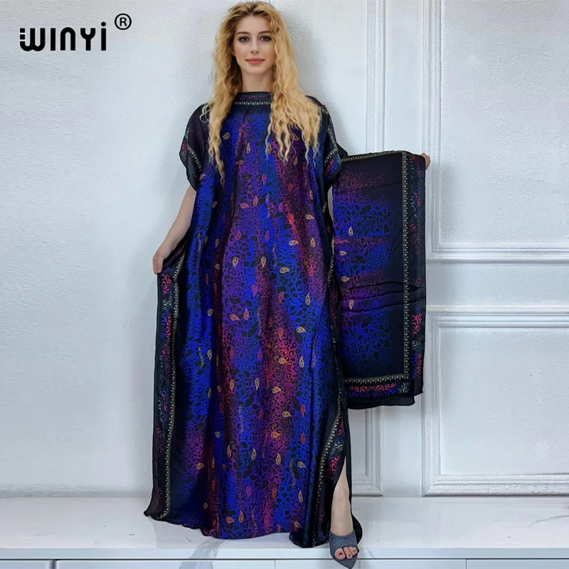 WINYI 2024 New African Women Dashiki boho print muslim woman dubai Free Size Design With Scarf Maxi Loose African Elegant Dress
WINYI 2024 New African Women Dashiki boho print muslim woman dubai Free Size Design With Scarf Maxi Loose African Elegant Dress