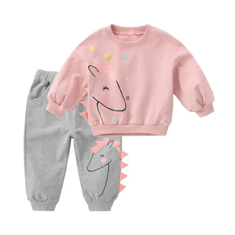 New Spring Autumn Baby Girls Clothes Suit Children Cute T-Shirt Pants 2Pcs/Sets Toddler Casual Clothing Infant Kids Tracksuits
New Spring Autumn Baby Girls Clothes Suit Children Cute T-Shirt Pants 2Pcs/Sets Toddler Casual Clothing Infant Kids Tracksuits