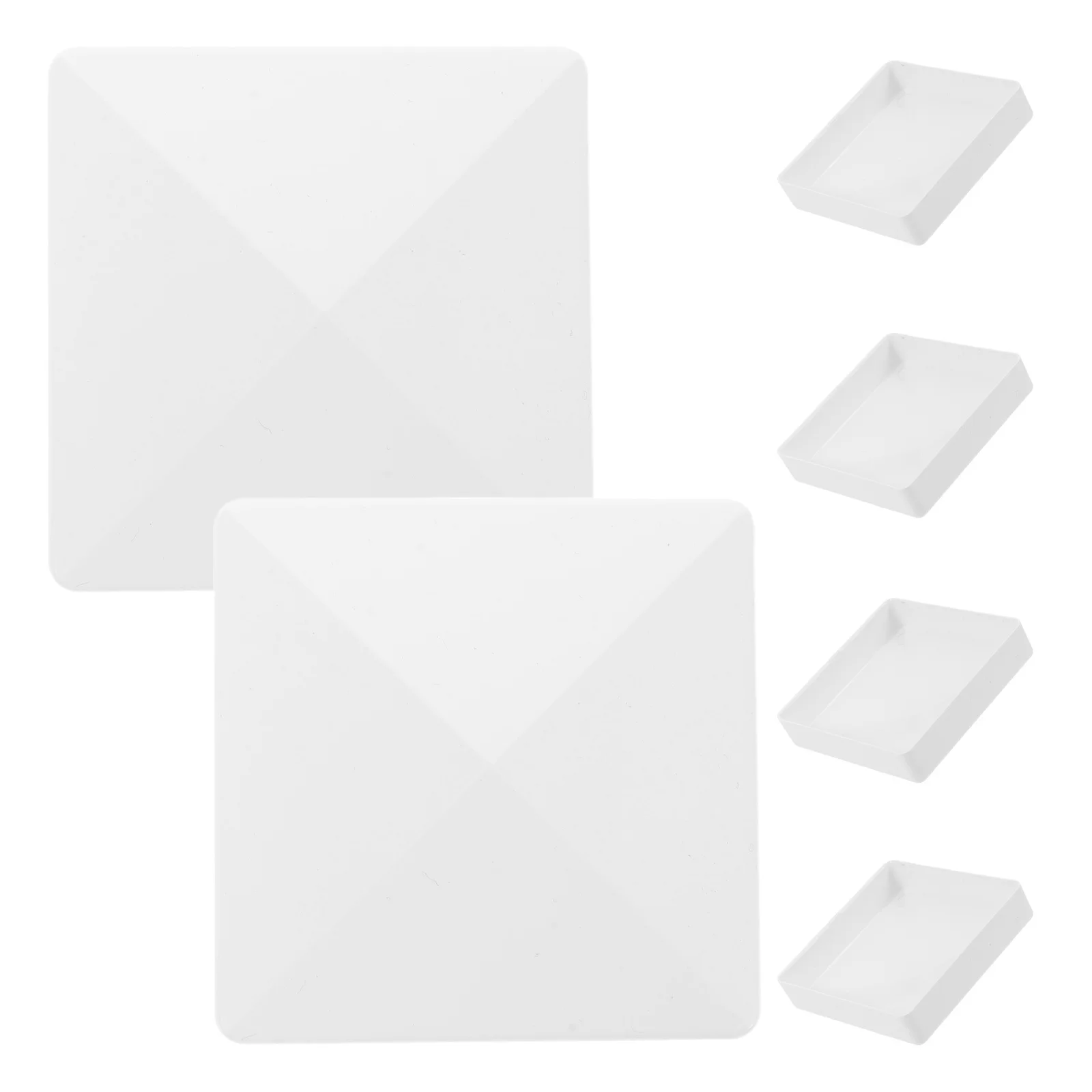 6pcs Outdoor Pvc Flat Cap 3.5X3.5 Inch White Fence Post Covers Waterproof For Garden Patio Deck Fence Poles Caps Garden Fencing
6pcs Outdoor Pvc Flat Cap 3.5X3.5 Inch White Fence Post Covers Waterproof For Garden Patio Deck Fence Poles Caps Garden Fencing
