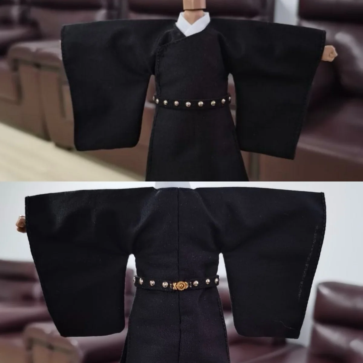 【Clothing Set】1/12 Black Round Necked Wide Sleeved Long Robe Official Attire Fit 6inchs Notaman 303Toys Action Figure Body
【Clothing Set】1/12 Black Round Necked Wide Sleeved Long Robe Official Attire Fit 6inchs Notaman 303Toys Action Figure Body