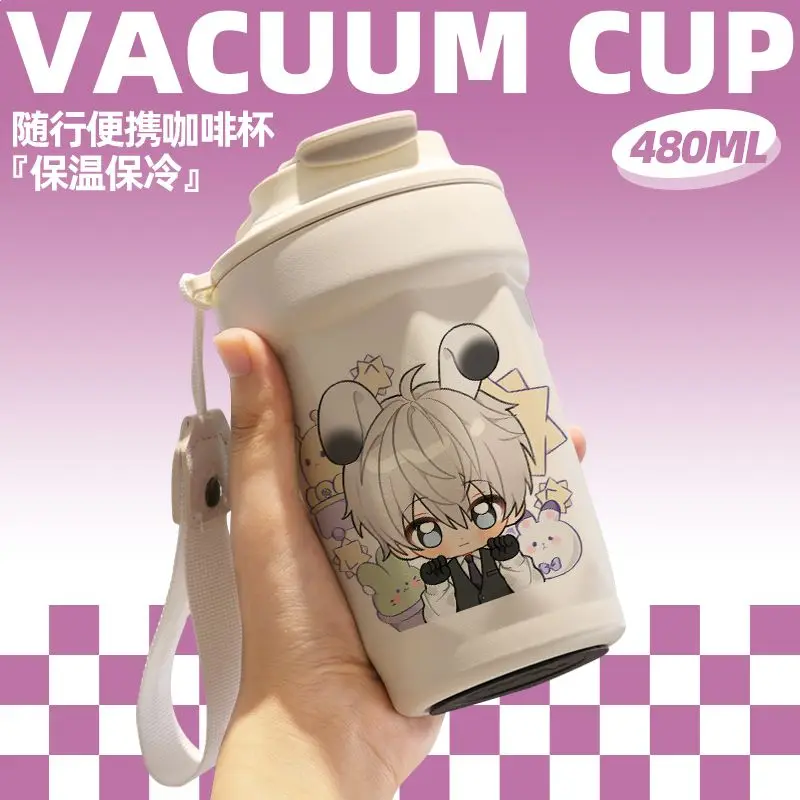 Anime Love and Deepspace Game Cos Xavier Unisex 480ml Cute and Portable Insulation and Cold Protection Cup Gift
Anime Love and Deepspace Game Cos Xavier Unisex 480ml Cute and Portable Insulation and Cold Protection Cup Gift