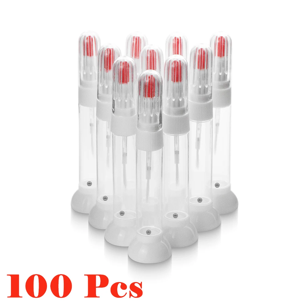 Kimcci Dotted Pen+Drawing Pen Nail Art Tools 2 IN 1 100pcs/lot Needle Brush Dual-use Empty Bottle
Kimcci Dotted Pen+Drawing Pen Nail Art Tools 2 IN 1 100pcs/lot Needle Brush Dual-use Empty Bottle