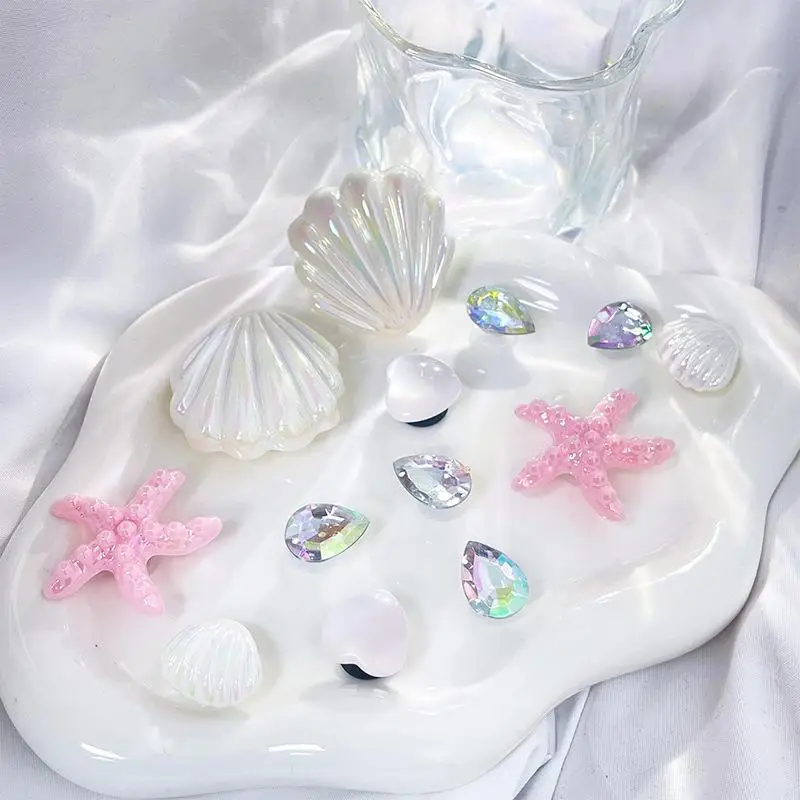 10/12PCS Summer Creative Handmade Starfish Shells Fashion Shoe Charms Set Accessories Hole Shoe Buckle DIY 3D Shoes Decorations
10/12PCS Summer Creative Handmade Starfish Shells Fashion Shoe Charms Set Accessories Hole Shoe Buckle DIY 3D Shoes Decorations