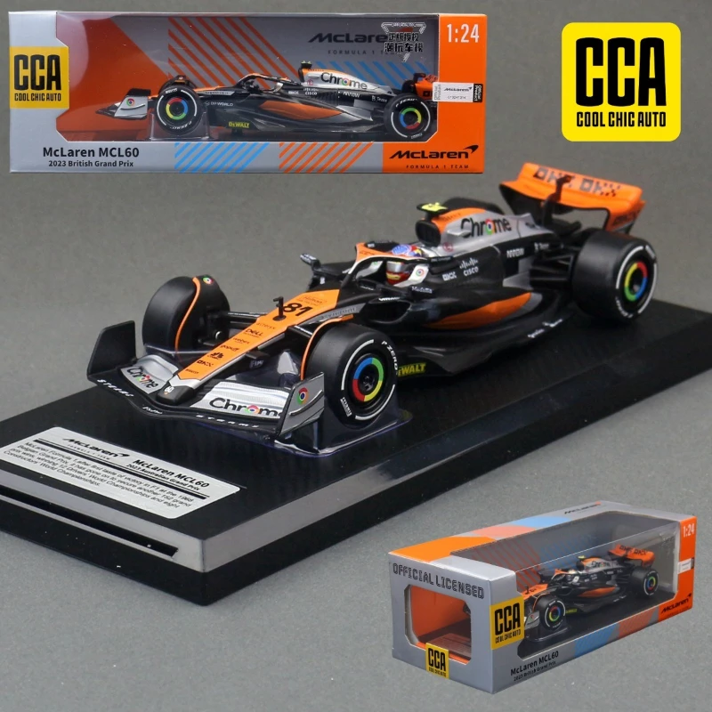 Simulation 1:24 McLaren F1 MCL60 British GP 2023 Alloy Car Model Collection Diecast Miniature Voiture Children Boy Birthday Gift
Simulation 1:24 McLaren F1 MCL60 British GP 2023 Alloy Car Model Collection Diecast Miniature Voiture Children Boy Birthday Gift