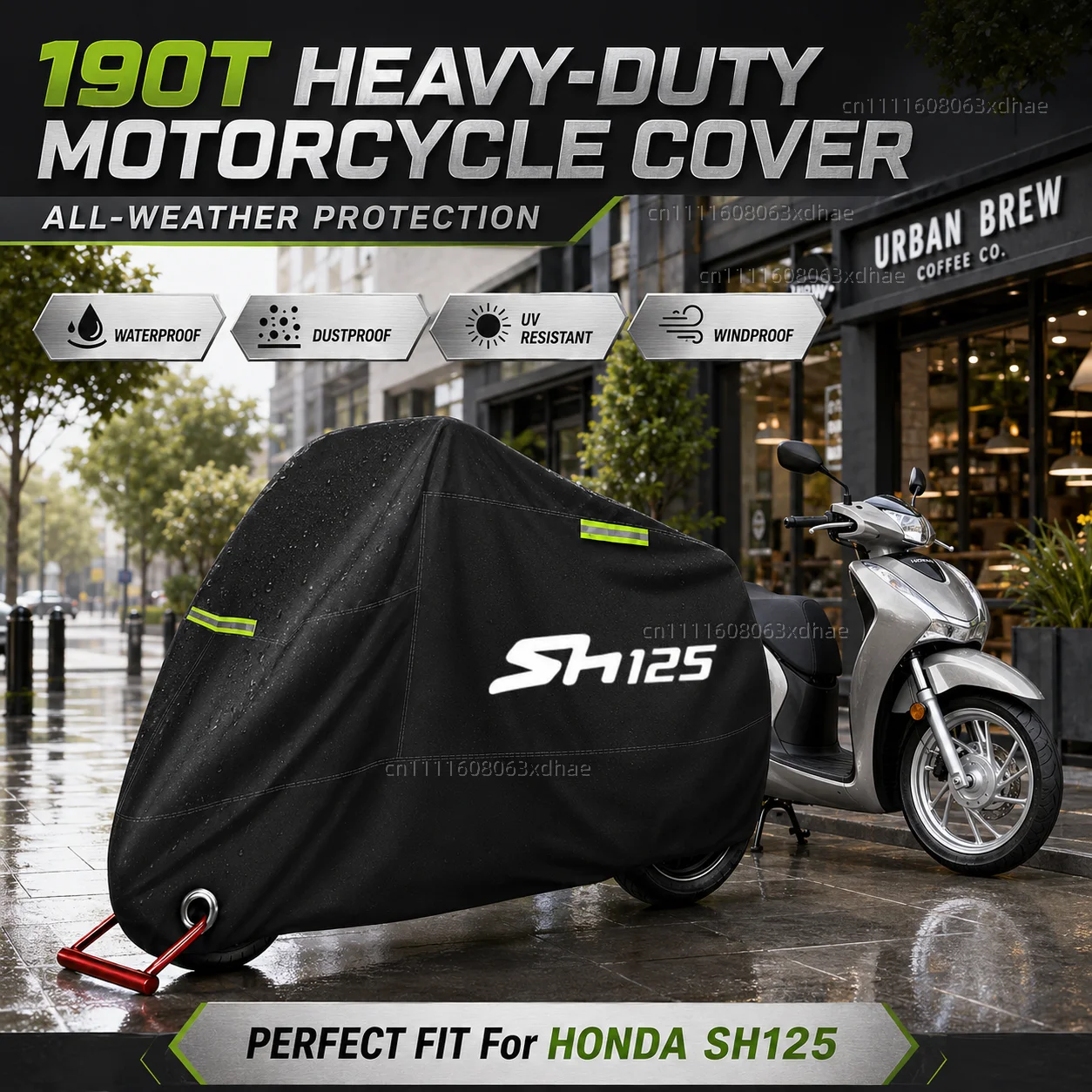 Motorcycle Cover All Season Waterproof Dust Rain UV Protection 190T Oxford Cloth For For HONDA SH125 SH125i SH 125 150i
Motorcycle Cover All Season Waterproof Dust Rain UV Protection 190T Oxford Cloth For For HONDA SH125 SH125i SH 125 150i