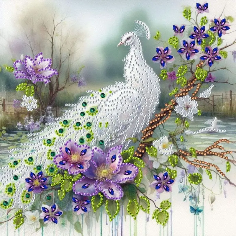 GATYZTORY Special Shape Diamond Art Painting Kits For Adults Peacock Round Full Drill Diamond Art Painting Kits Crystal Rhinesto
GATYZTORY Special Shape Diamond Art Painting Kits For Adults Peacock Round Full Drill Diamond Art Painting Kits Crystal Rhinesto