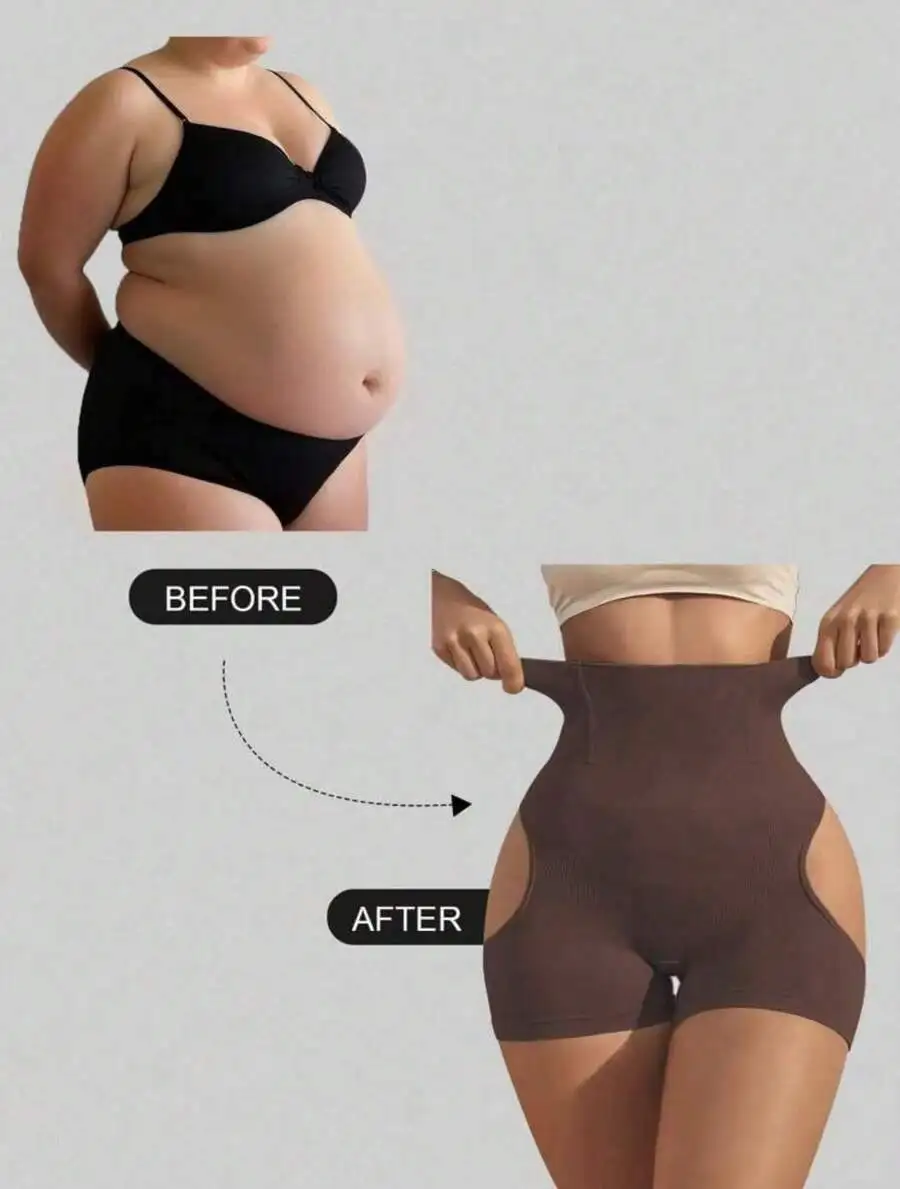 Women High Waist Shapewear For Tummy Control Hip Lifting Postpartum Recovery Lace Trim Waist Trainer Body Shaper
Women High Waist Shapewear For Tummy Control Hip Lifting Postpartum Recovery Lace Trim Waist Trainer Body Shaper