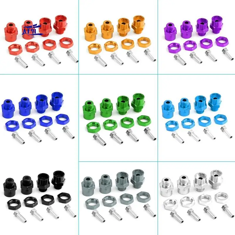 AF91-4 шт. металлический шестигранный адаптер от 12 мм до 17 мм, шестигранные ступицы колеса, адаптер, удлинительные конверсионные гайки для деталей радиоуправляемого автомобиля 1/10, синий
AF91-4 шт. металлический шестигранный адаптер от 12 мм до 17 мм, шестигранные ступицы колеса, адаптер, удлинительные конверсионные гайки для деталей радиоуправляемого автомобиля 1/10, синий