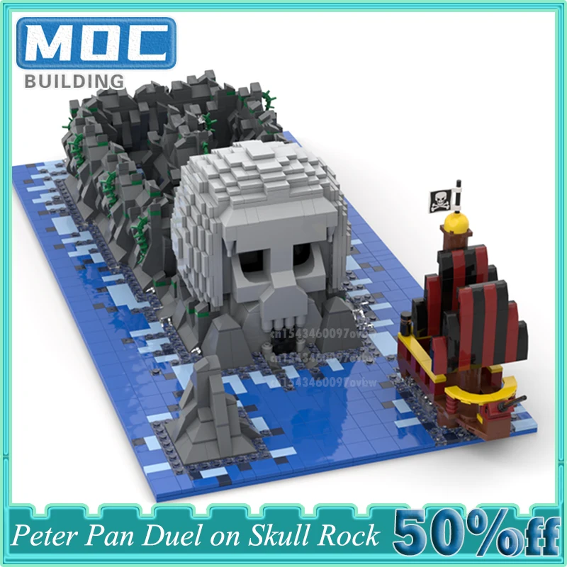 Creator Movie Action Peter Pan Duel on Skull Rock child's fairy tale Story MOC Building Blocks Collection Idea Toy Gifts
Creator Movie Action Peter Pan Duel on Skull Rock child's fairy tale Story MOC Building Blocks Collection Idea Toy Gifts