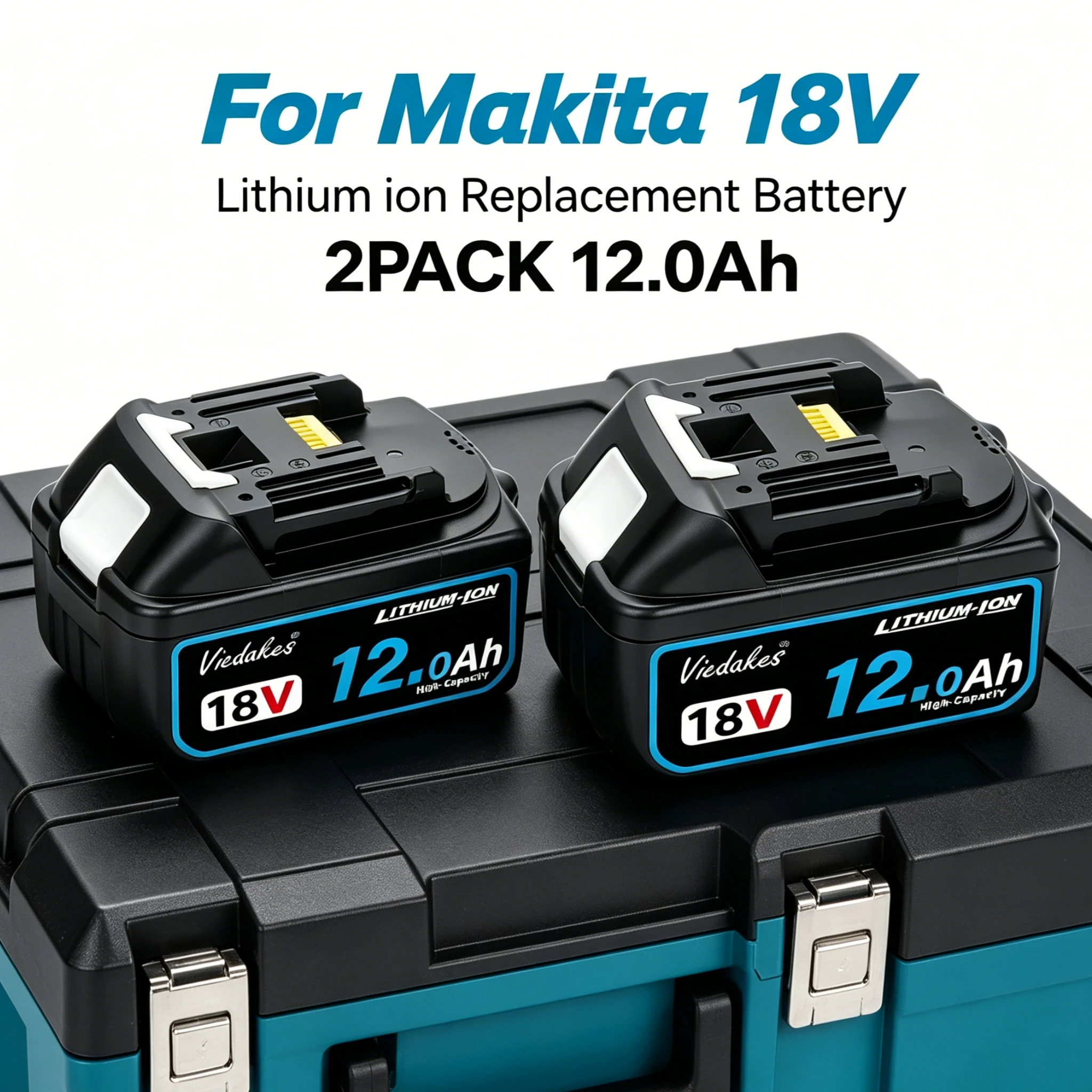 Аккумулятор Li-ion 18В 12.0Ач для Makita с LED-индикатором заряда, совместим с BL1815B BL1835 BL1860 BL1850
Аккумулятор Li-ion 18В 12.0Ач для Makita с LED-индикатором заряда, совместим с BL1815B BL1835 BL1860 BL1850