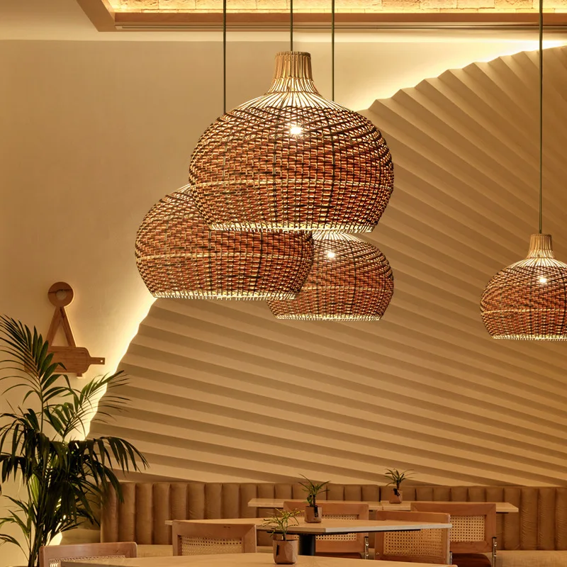Chandelier Nordic Japanese restaurant chandelier B & B tea room Zen retro led rattan chandelier
Chandelier Nordic Japanese restaurant chandelier B & B tea room Zen retro led rattan chandelier