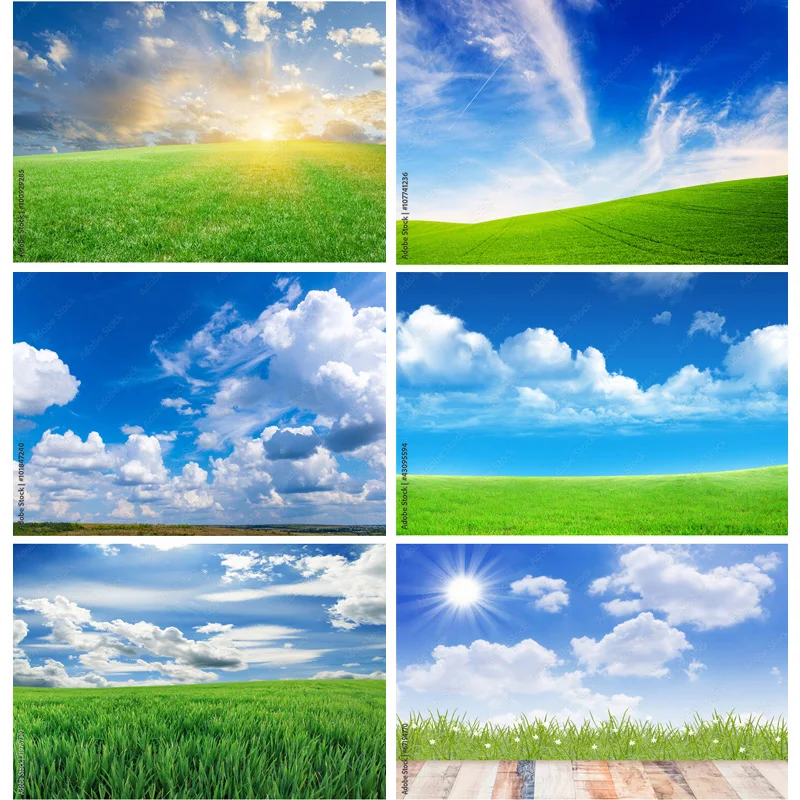 Natural Landscape Photography Props Green Grass And Blue Sky With White Clouds Photo background Studio Props 211223 KKLL-01
Natural Landscape Photography Props Green Grass And Blue Sky With White Clouds Photo background Studio Props 211223 KKLL-01