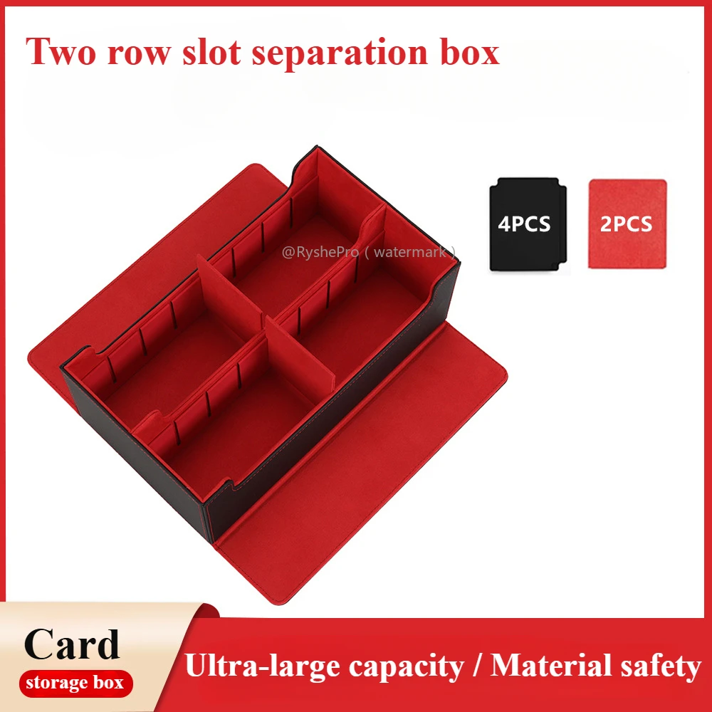 Card Storage Box for Trading Cards 910+ PU Leather Commander Card Deck Case Magnetic Closure Card Holderb for Magic Game Cards
Card Storage Box for Trading Cards 910+ PU Leather Commander Card Deck Case Magnetic Closure Card Holderb for Magic Game Cards