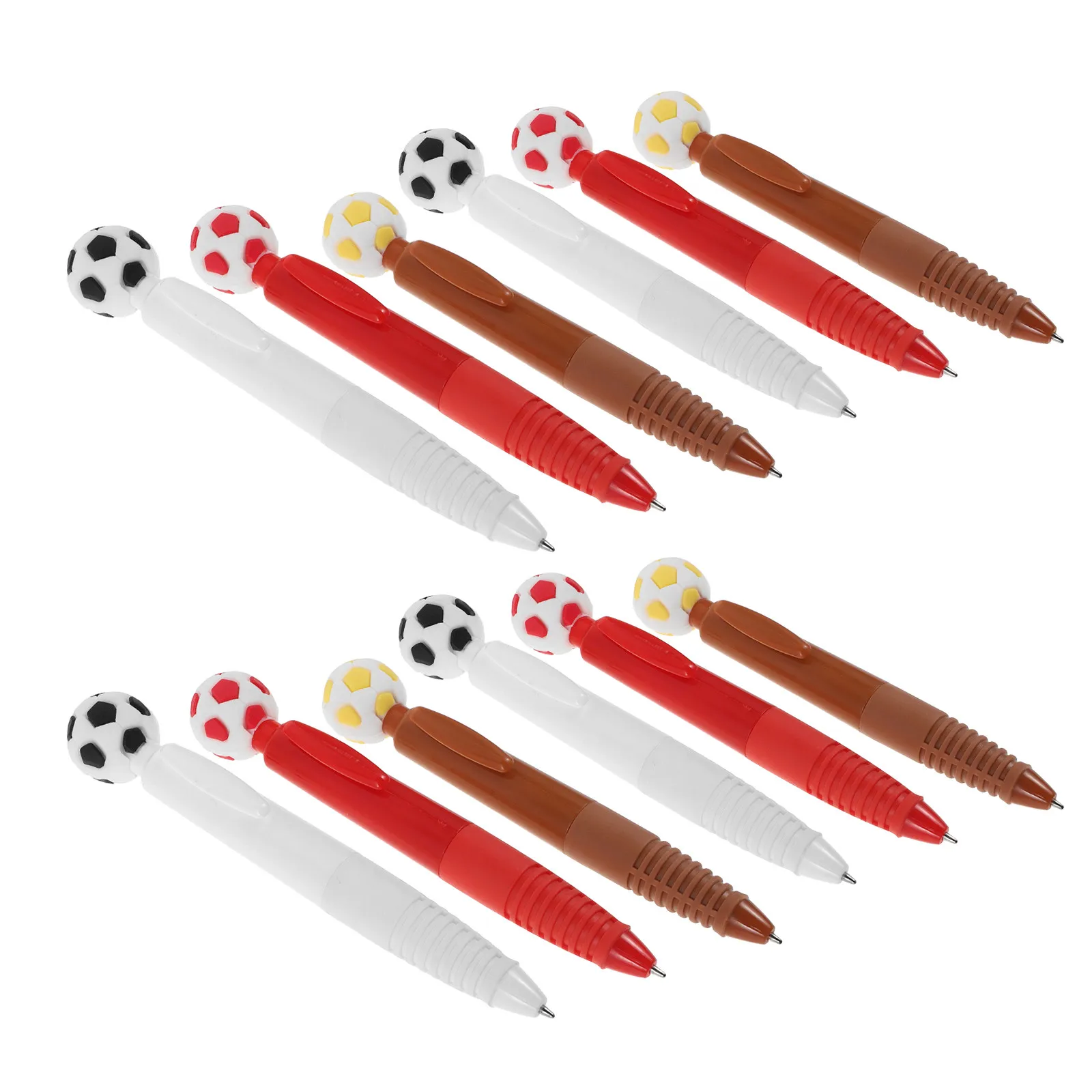 12Pcs Soccer Ball Ballpoint Pens 2026 Football Party Favor Smooth Ink Retractable Sports Pen Classroom Rewards Gift
12Pcs Soccer Ball Ballpoint Pens 2026 Football Party Favor Smooth Ink Retractable Sports Pen Classroom Rewards Gift