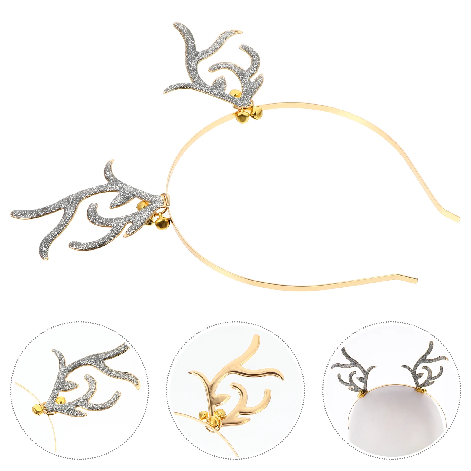 Flash Bell Antler Headband Christmas Alloy Party Headwear Hair Accessories
Flash Bell Antler Headband Christmas Alloy Party Headwear Hair Accessories