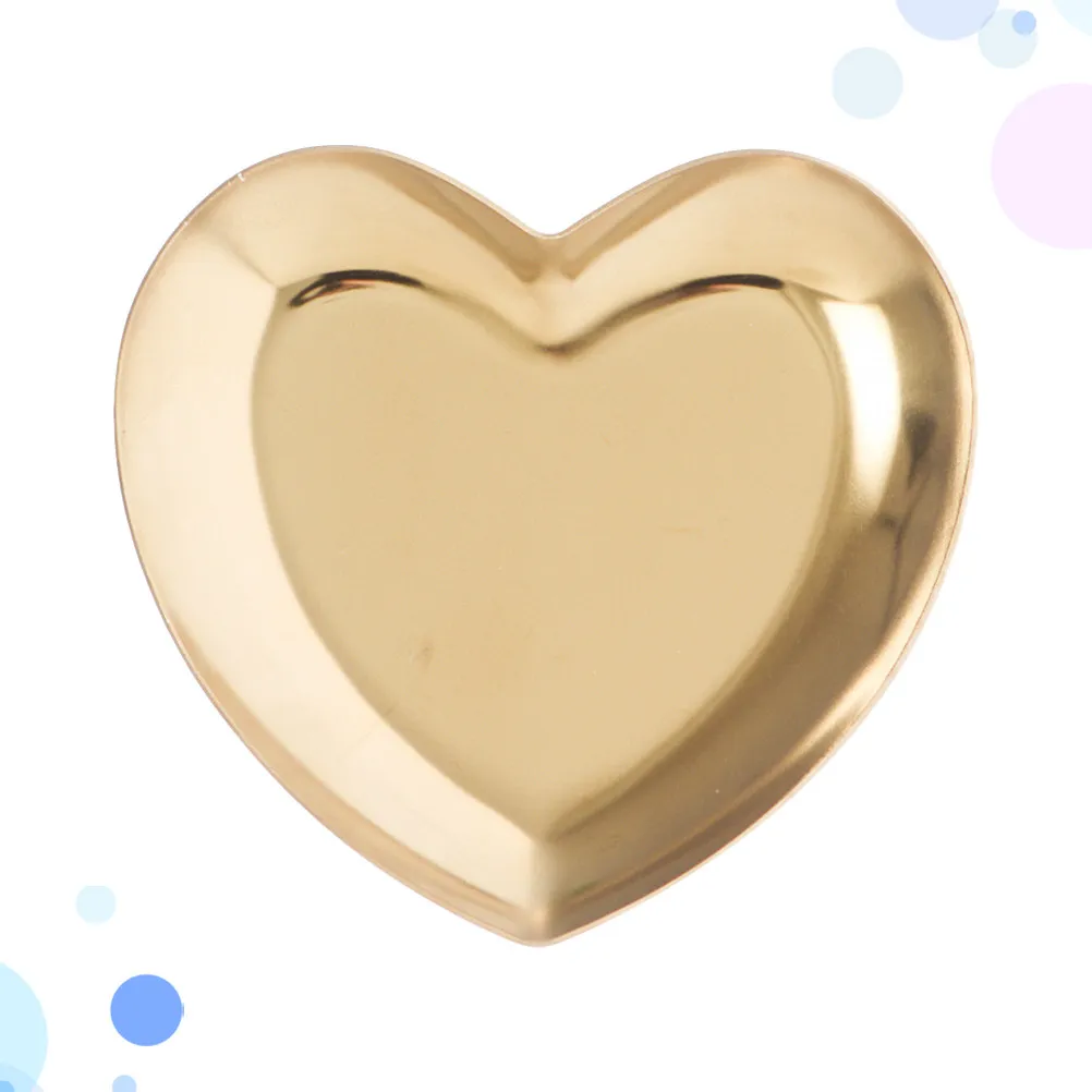 Heart Shaped Jewelry Tray Premium Stainless Steel Storage Organizer Plate for Rings Perfume Cosmetics Gift for Women Valentine
Heart Shaped Jewelry Tray Premium Stainless Steel Storage Organizer Plate for Rings Perfume Cosmetics Gift for Women Valentine