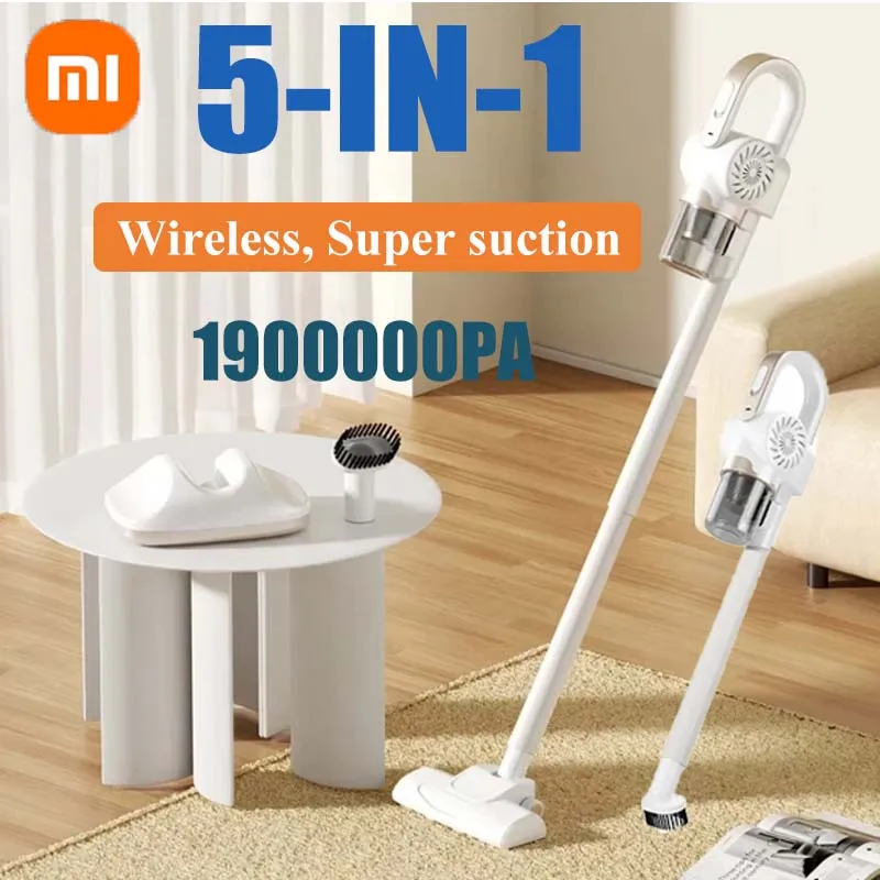 Xiaomi 5-in-1 Cordless Handheld Vacuum Cleaner Smart Sensor Strong Suction Auto Wireless Vacuum for Pet Home Bed Carpet Clean
Xiaomi 5-in-1 Cordless Handheld Vacuum Cleaner Smart Sensor Strong Suction Auto Wireless Vacuum for Pet Home Bed Carpet Clean