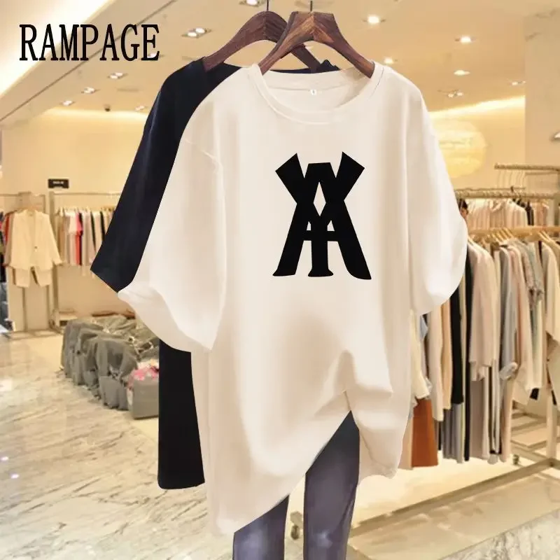 Women Clothing Chic Vintage Short Sleeve T-shirt Basics Printed 100% Cotton O-neck Loose Tops Summer Y2k Casual Pullover Tees
Women Clothing Chic Vintage Short Sleeve T-shirt Basics Printed 100% Cotton O-neck Loose Tops Summer Y2k Casual Pullover Tees