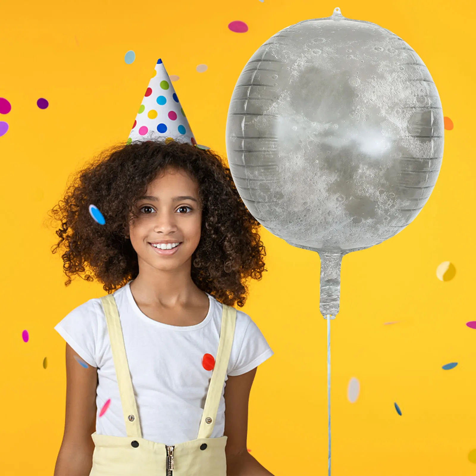 5Pcs Moon Shaped Balloons Planet Themed Party Supplies Vibrant Color Interesting Patterns Decoration Planet Balloons
5Pcs Moon Shaped Balloons Planet Themed Party Supplies Vibrant Color Interesting Patterns Decoration Planet Balloons