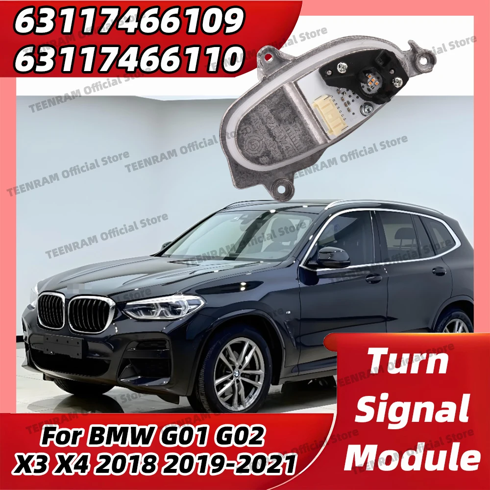 1x 63117466109 63117466110 For BMW G01 G02 X3 X4 2018 2019-2021 LED Headlight Signal Indicator Light Control Module Left / Right
1x 63117466109 63117466110 For BMW G01 G02 X3 X4 2018 2019-2021 LED Headlight Signal Indicator Light Control Module Left / Right