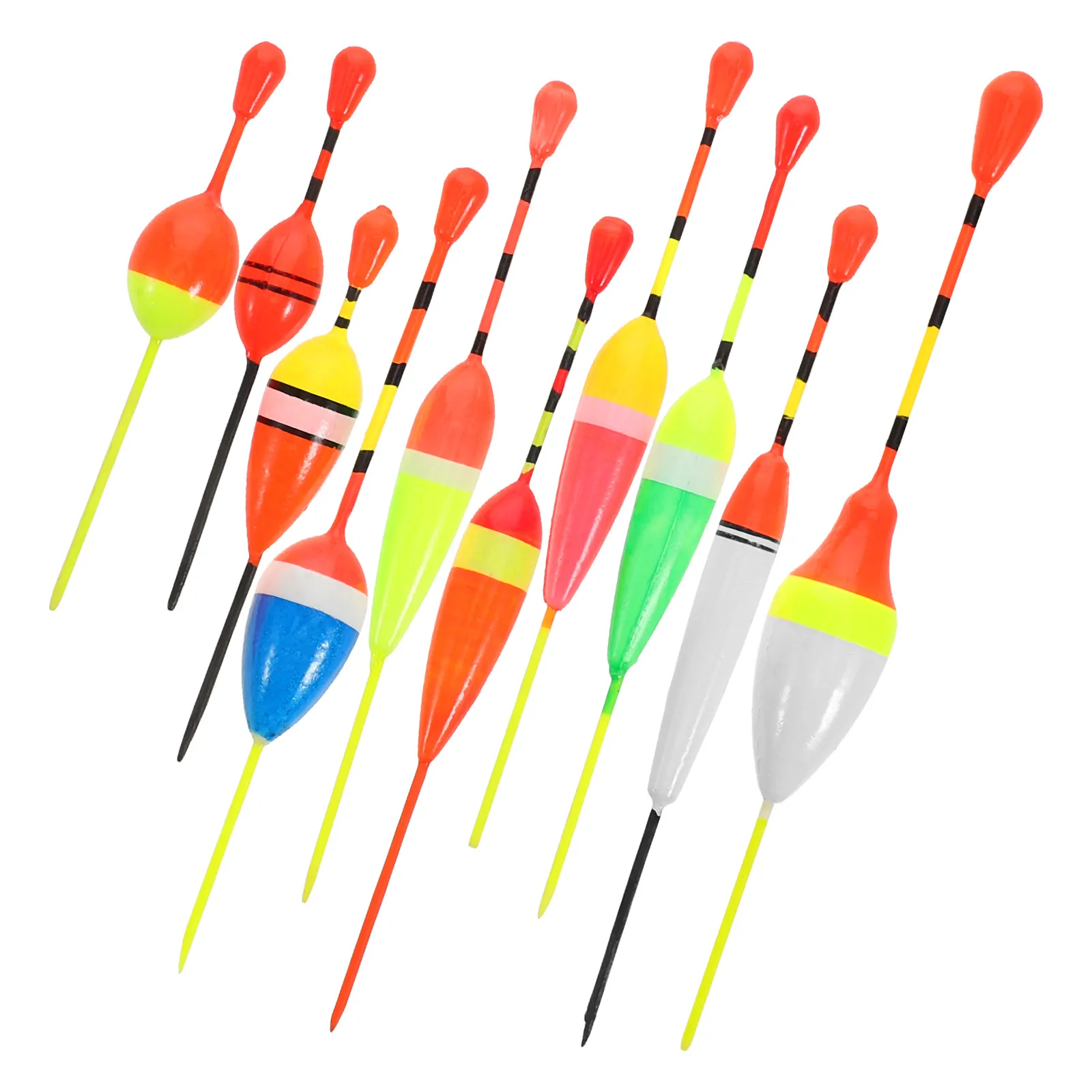 10 Pcs Fishing High Sensitivity Water Bright Short Floats Fishing Accessories Fish Float Peg Floats Catfish
10 Pcs Fishing High Sensitivity Water Bright Short Floats Fishing Accessories Fish Float Peg Floats Catfish