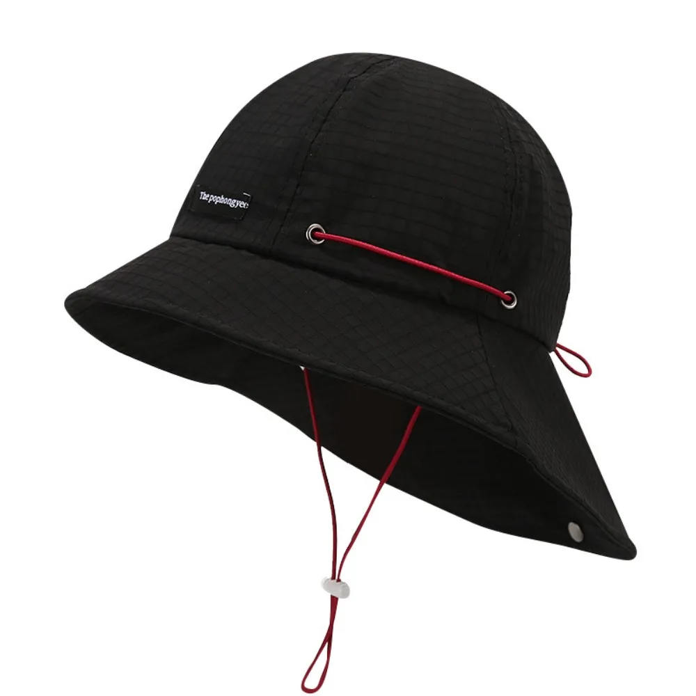 Simple Solid Color Drawstring Fisherman Hat with Neck cover Quick-drying Wide Brim Sun Hat Sun Protection Hiking Hat Camping
Simple Solid Color Drawstring Fisherman Hat with Neck cover Quick-drying Wide Brim Sun Hat Sun Protection Hiking Hat Camping