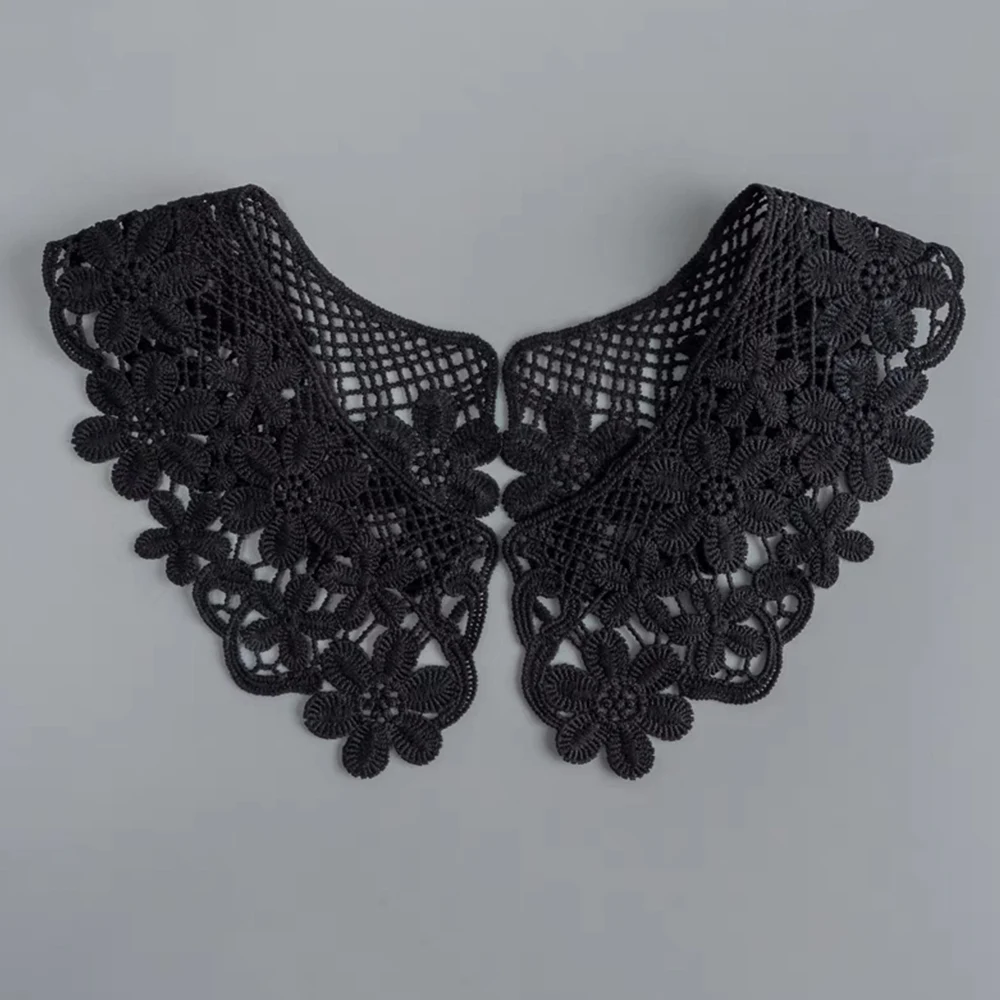 Lace Fake Collar Decoration Embroidery Applique Neckline Collar Women Vintage Detachable Lace Collar Clothing Sewing Accessories
Lace Fake Collar Decoration Embroidery Applique Neckline Collar Women Vintage Detachable Lace Collar Clothing Sewing Accessories