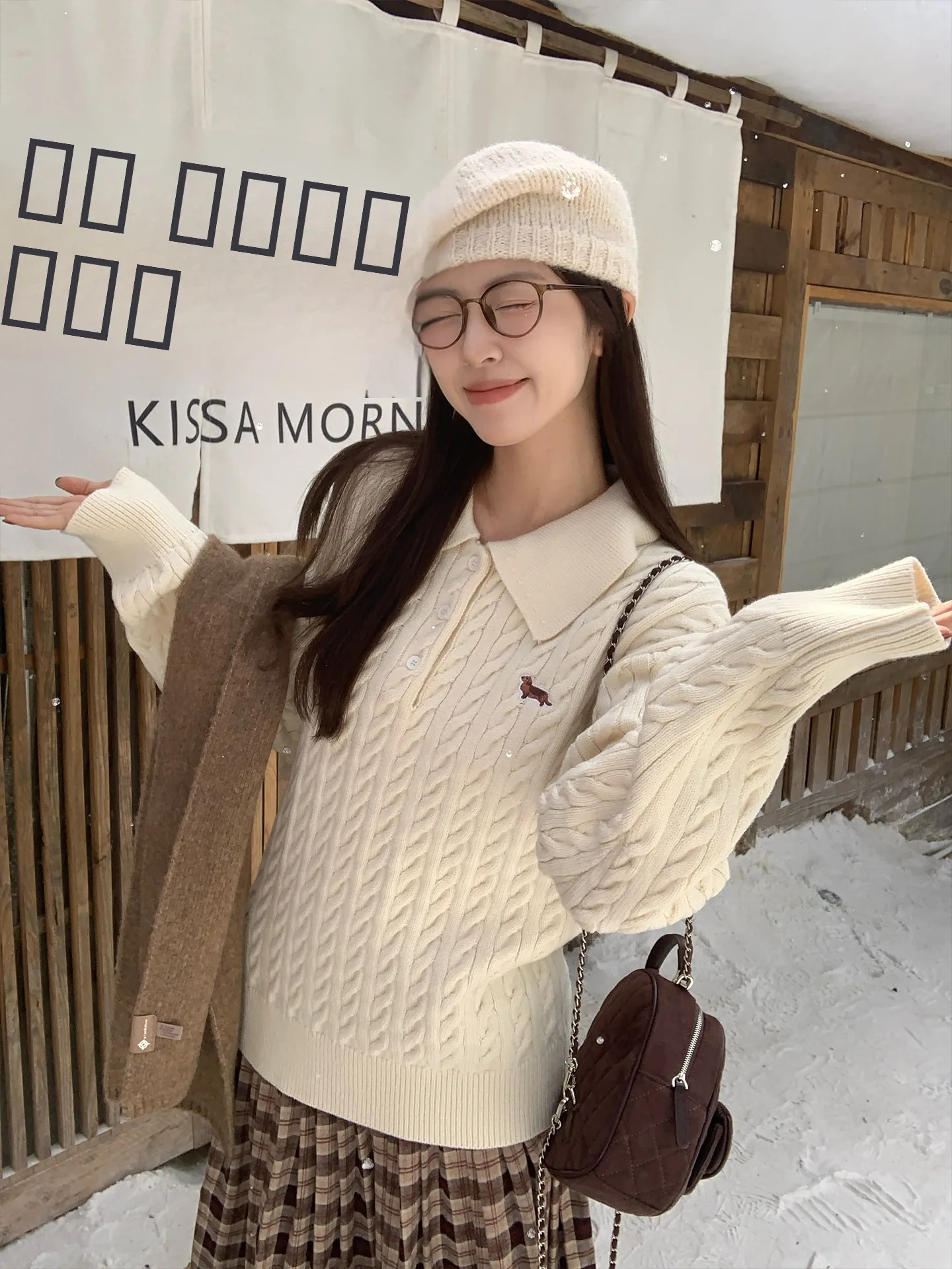 Morning Bloom Women's Knitted Ne Sweater Embroidered Coarse Twisted Yarn Durable Comfortable Casual Sle Long Sve
Morning Bloom Women's Knitted Ne Sweater Embroidered Coarse Twisted Yarn Durable Comfortable Casual Sle Long Sve