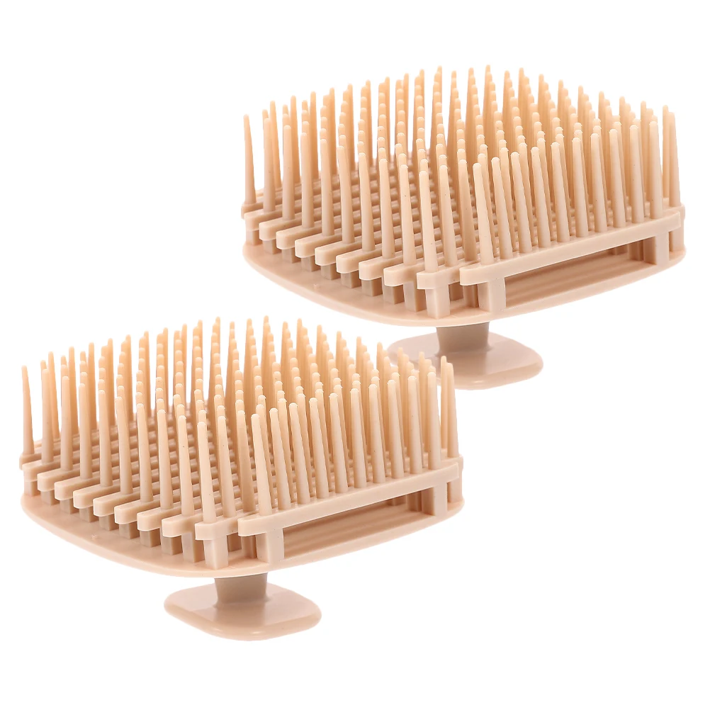 2Pcs Square Silicone Shampoo Brush Scalp Exfoliator and Massager for Thorough Hair Washing Reduces Dandruff Promotes Circulation
2Pcs Square Silicone Shampoo Brush Scalp Exfoliator and Massager for Thorough Hair Washing Reduces Dandruff Promotes Circulation