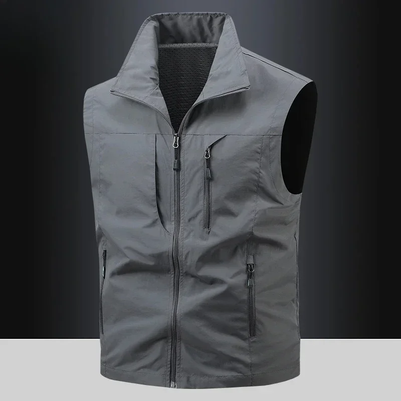 New Mens Breathable Working Vests Sleeveless Autumn Vest Outdoor Leisure Work Safari Fishing Travel Photo Hiking Waistcoats
New Mens Breathable Working Vests Sleeveless Autumn Vest Outdoor Leisure Work Safari Fishing Travel Photo Hiking Waistcoats