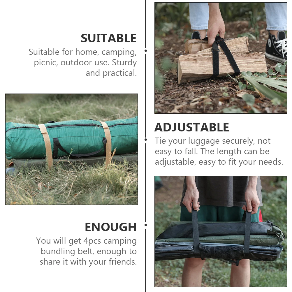 16pcs Camping Bundling Belt Sturdy Adjustable Luggage Strap Outdoor Binding Belts Durable Polyester Travel Tie Down Fastening
16pcs Camping Bundling Belt Sturdy Adjustable Luggage Strap Outdoor Binding Belts Durable Polyester Travel Tie Down Fastening