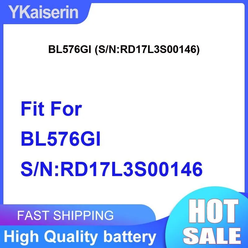 5600Mah Rapid Charging Battery Fit For BL576GI S N:RD17L3S00146
5600Mah Rapid Charging Battery Fit For BL576GI S N:RD17L3S00146