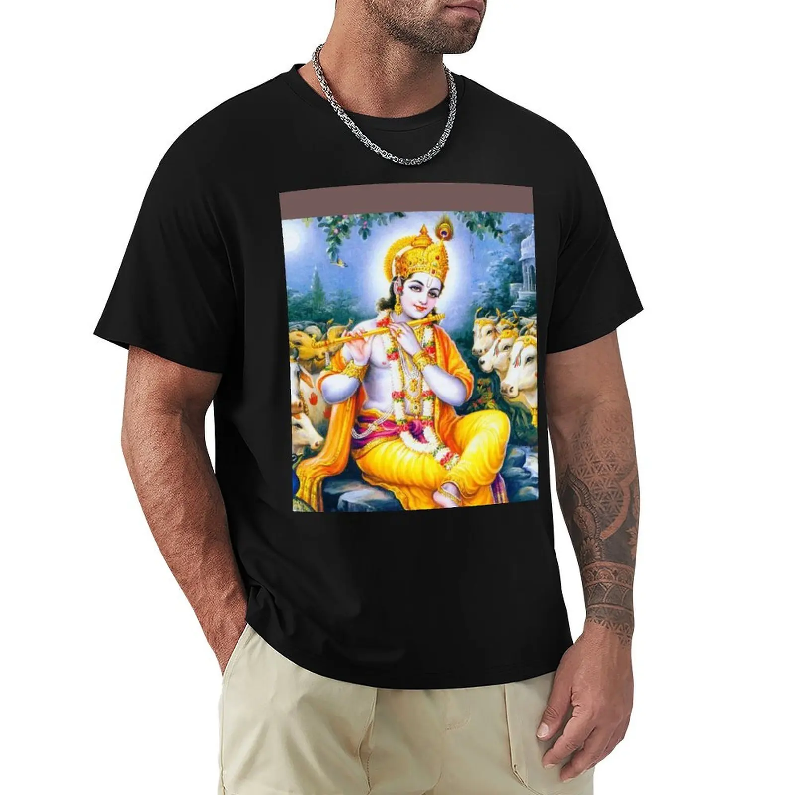 Lord Shri Krishna T-Shirt Cool Feeling Summer Tee Shirt
Lord Shri Krishna T-Shirt Cool Feeling Summer Tee Shirt