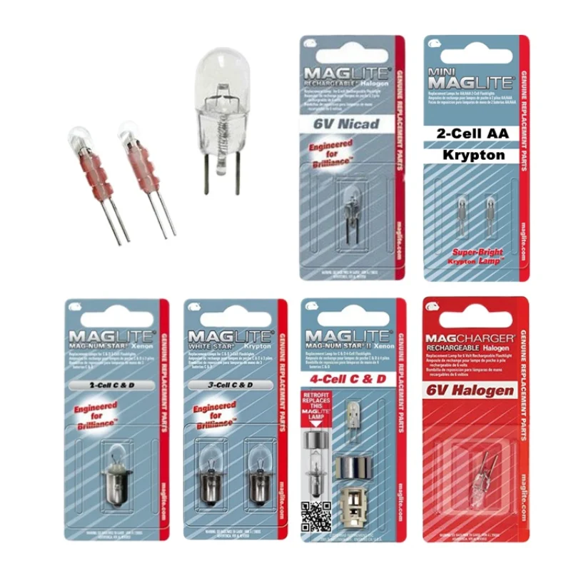 Flashlight Accessories, Light Bulbs, Krypton/xenon Bulbs, D-type and C-type Magnesium Light Charging
Flashlight Accessories, Light Bulbs, Krypton/xenon Bulbs, D-type and C-type Magnesium Light Charging