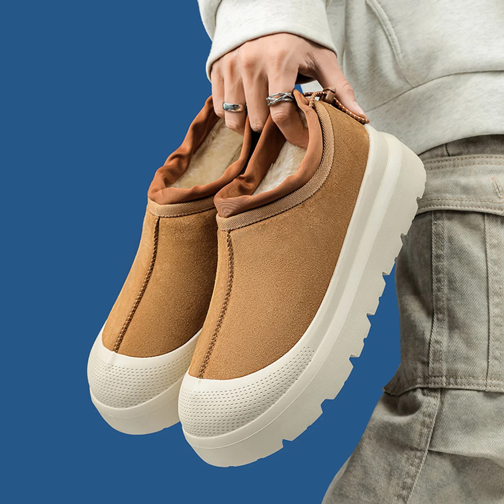 Новая мужская обувь, теплые повседневные зимние ботинки из бархатной утепленной воловьей кожи 35–44, нескользящая хлопковая обувь
Новая мужская обувь, теплые повседневные зимние ботинки из бархатной утепленной воловьей кожи 35–44, нескользящая хлопковая обувь