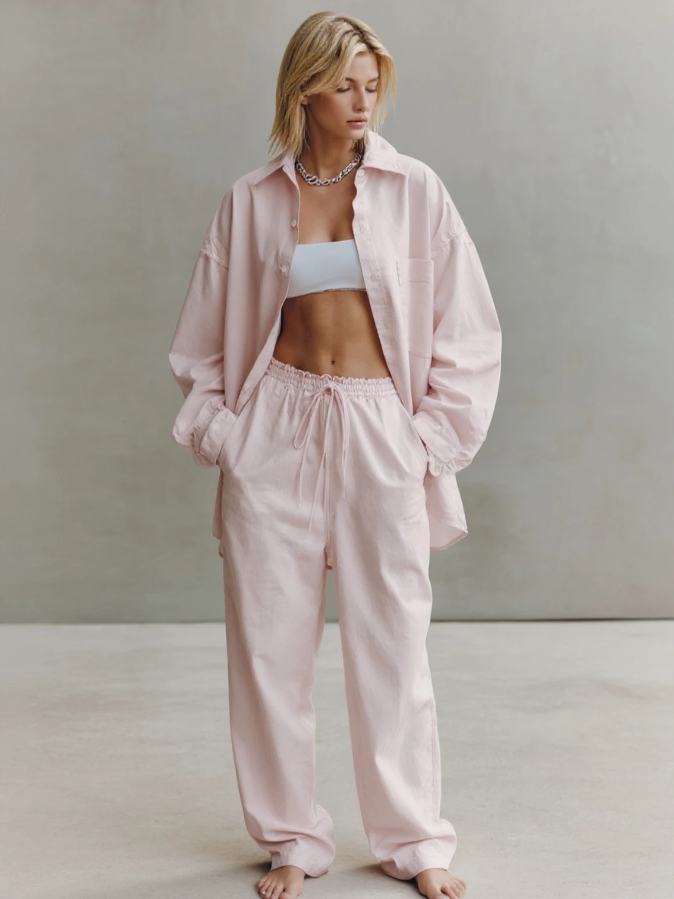 Mia Muse Select Women's Autumn Sets Daily Basic Cuff Sleeve Shirt Collar Single Breasted Natural Waist Straight Sets
Mia Muse Select Women's Autumn Sets Daily Basic Cuff Sleeve Shirt Collar Single Breasted Natural Waist Straight Sets