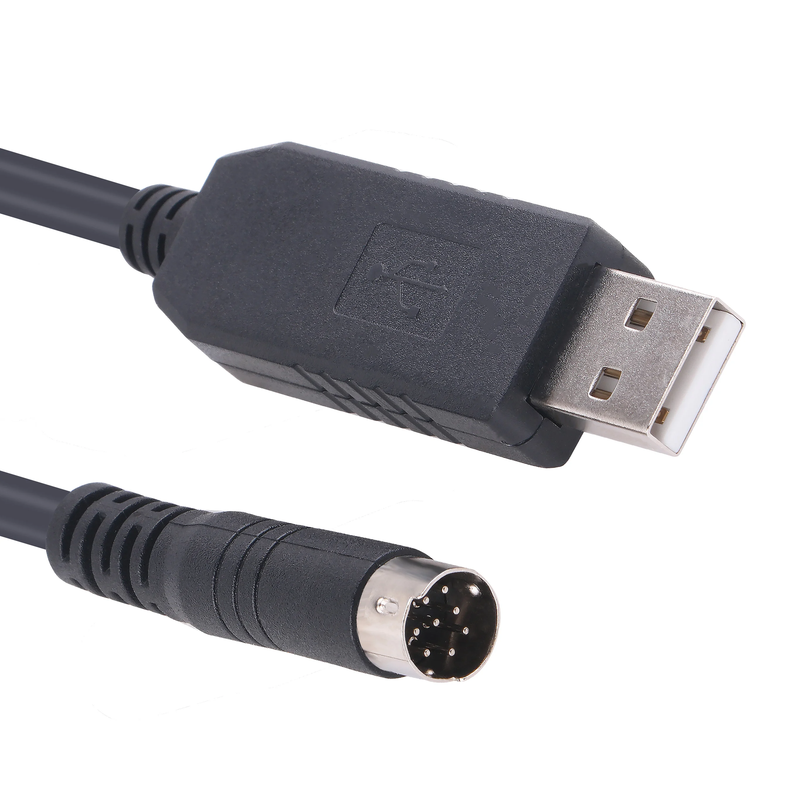 USB to 8-pin Mini Din RS232 Serial Communication Cable For LS XGB XBM XBC PLC to PC Control Download Cable
USB to 8-pin Mini Din RS232 Serial Communication Cable For LS XGB XBM XBC PLC to PC Control Download Cable