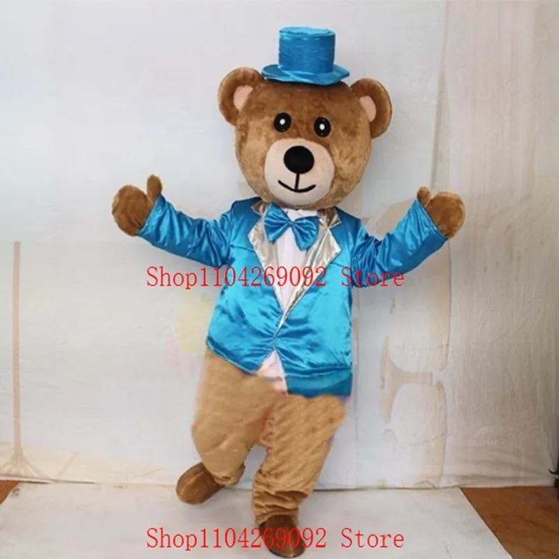 Adult Teddy Bear Mascot Costume Cute Teddy Bears Mascotter Costume With Hat and Dress Cartoon Cosplay Costume Birthday Party
Adult Teddy Bear Mascot Costume Cute Teddy Bears Mascotter Costume With Hat and Dress Cartoon Cosplay Costume Birthday Party